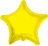 Convergram Mylar & Foil Yellow Star 18″ Balloon