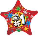 You Are #1 Stars 18″ Balloon