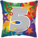 Number 5 Square 18″ Balloon