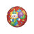Convergram Palloncino Mylar 18″ Round Globo Clown with Balloons