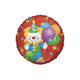 Palloncino Mylar 18″ Globo Payaso Redondo con Globos