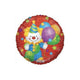 Palloncino Mylar 18″ Round Globo Clown with Balloons