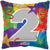 Party Number Two 18″ Square Balloon