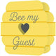 Bee My Guest Bumble Bee Baby Invitations (8 count)