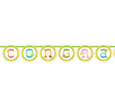 Convergram Party Supplies Happi Tree Circle Banner