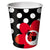 Convergram Party Supplies Lady Bug Fancy Cups 9oz (8 count)