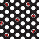 Servilletas pequeñas Lady Bug (8 unidades)