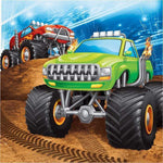 Convergram Party Supplies Monster Truck Rally Napkins (16 count)