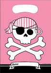 Convergram Party Supplies Pirate Parrty! Loot Bags, Girl (8 count)