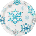 Convergram Party Supplies Snow Princess 7in Plates 7″ (16 count)