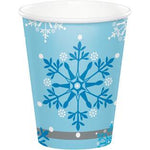 Convergram Party Supplies Snow Princess 9oz Cups (8 count)