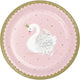 Swan Party 9" Plates (8 count)