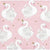 Convergram Party Supplies Swan Party Beverage Napkins