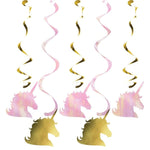 Convergram Party Supplies Unicorn Sparkle Danglers (5 count)