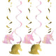 Unicorn Sparkle Danglers Decorations (juego de 5 piezas)