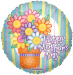 Potted Pastel Flowers Mother's Day 18″ Balloon