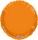 Neon Orange Circle Round 18″ Balloon