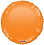 Convergram Solid Orange Round 18″