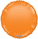 Solid Orange Round 18″