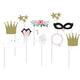 Swan Party Photo Props (10 piece set)