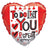 Convergram To Do List: Love You 18″ Balloon