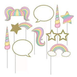 Convergram Unicorn Sparkle Photo Props (10 count)