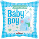 Welcome Baby Boy Cute Little Elephant 18" Foil Balloon