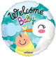 Welcome Baby Stork 18″ Balloon