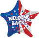 Welcome Back Patriotic 18″ Balloon