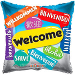 Convergram Welcome in Different Languages 18″ Balloon