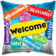 Welcome in Different Languages 18″ Balloon