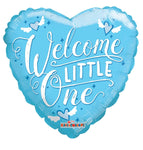 Welcome Little One Blue 18″ Balloon