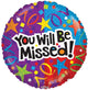 You Will Be Missed! 18″ Balloon