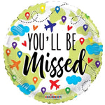 Convergram You Will Be Missed 18″ Travel Goodbye Balloon