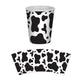 Cow Print Beverage 9oz Cups (12 count)