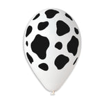 Cow Printed 12″ Latex Balloons by Gemar from Instaballoons