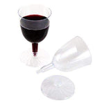 Craft and Party Plastic Wine Cups  4.75″ (12 count)
