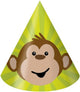 Sombreros de fiesta Monkey Monkeyin' Around (8 unidades)