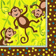 Monkeyin Around Monkey Napkins (16 count)