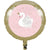 Creative Elegant Gold Pink Swan 18″ Balloon
