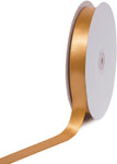 Creative Ideas Party Supplies Antique Gold Satin Ribbon 7/8" x 100 yards