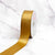 Creative Ideas Party Supplies Gold Single Face Sating Ribbon 50 Yards 1 1/2″