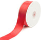 Red Satin Ribbon 1 1/2" x 50 yards Single Face