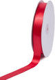 Scarlet Red Satin Ribbon 7/8" x 100 yards
