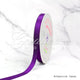Purple Single Face Satin Ribbon 100 Yards 5/8″