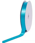 Creative Ideas Party Supplies Turquoise Satin Ribbon 7/8" x 100 yards