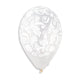Crystal Clear Brocade 12″ Latex Balloons (50 count)
