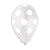 Crystal Clear Polka Dot 12″ Latex Balloons by Gemar from Instaballoons