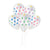 Crystal Clear Polka Dot 13″ Latex Balloons by Gemar from Instaballoons