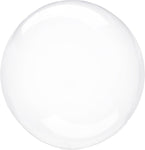 Crystal Clearz Petite Clear 10″ Foil Balloon by Anagram from Instaballoons